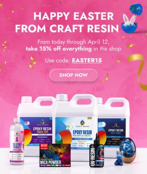 Craft Resin: Happy Easter — 15% Off with code