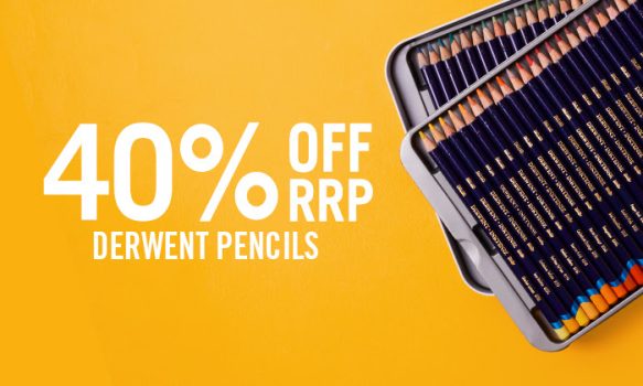 Cass Art: 40% Off All Derwent Pencils!
