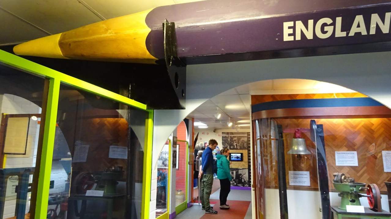 Derwent Fine Art Pencils shop inside the Pencil Museum Keswick