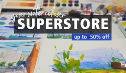Great Art: Up to 50% off Watercolour Paints in their Spring Sale