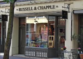 Russell and Chapple canvas and art supplies Store Street Bloomsbury London