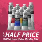 The Art Shop Skipton: Up to Half Price on W&N Artisan Water Mixable Oils