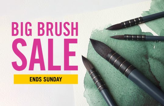 Cass Art: Big Brush Sale!