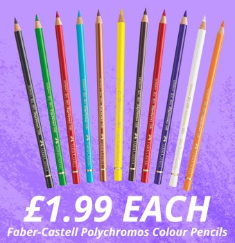 The Art Shop Skipton: Faber Castell Polychromos Colour Pencils only £1.99 each