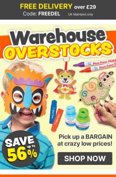 Baker Ross: Warehouse Overstocks! Up to 56% Off!