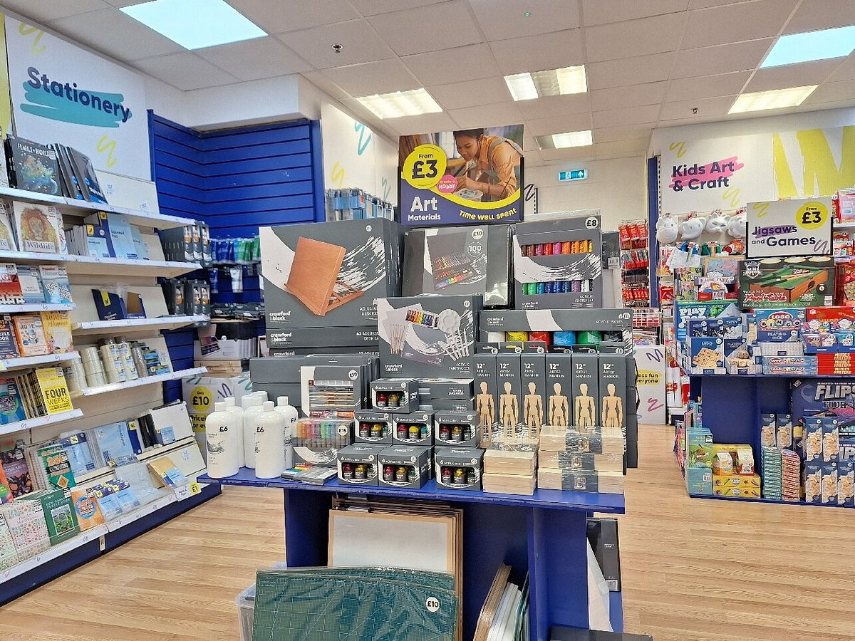 The Works art supplies Cambridge city centre