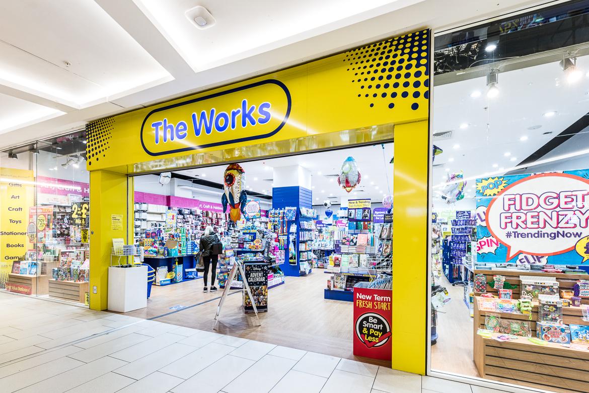 The Works Nottingham city centre art supplies