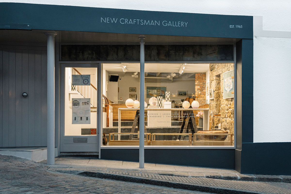 New Craftsman Gallery St Ives Fore Street Cornwall