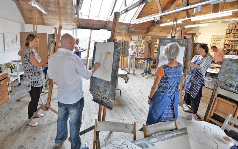 St Ives School of Painting Cornwall art courses