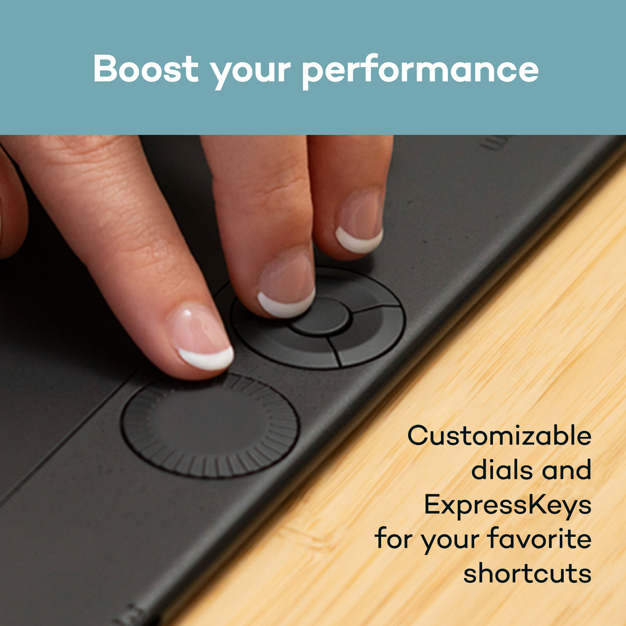 Wacom Intuos Pro 2025 ExpressKeys and mechanical dials
