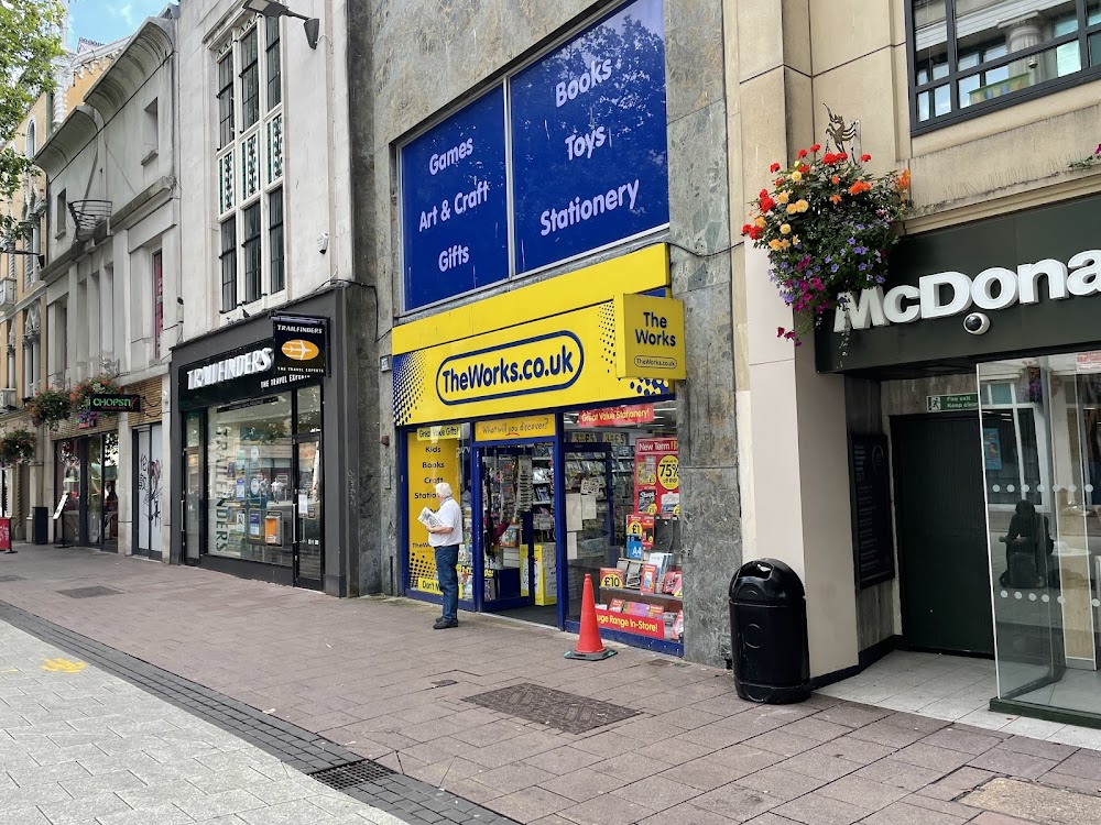 The Works art supplies Cardiff city centre