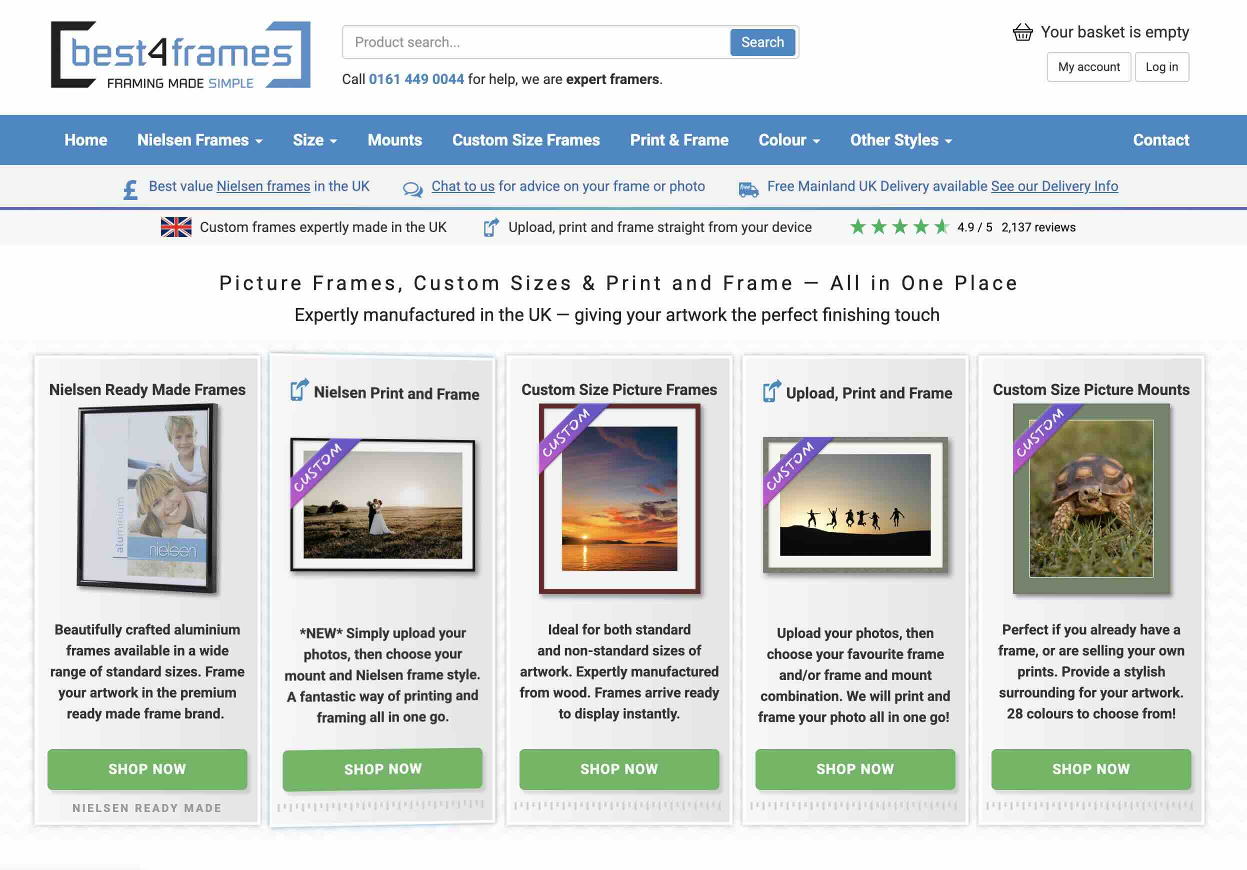 Best4Frames Nielsen aluminium picture frames