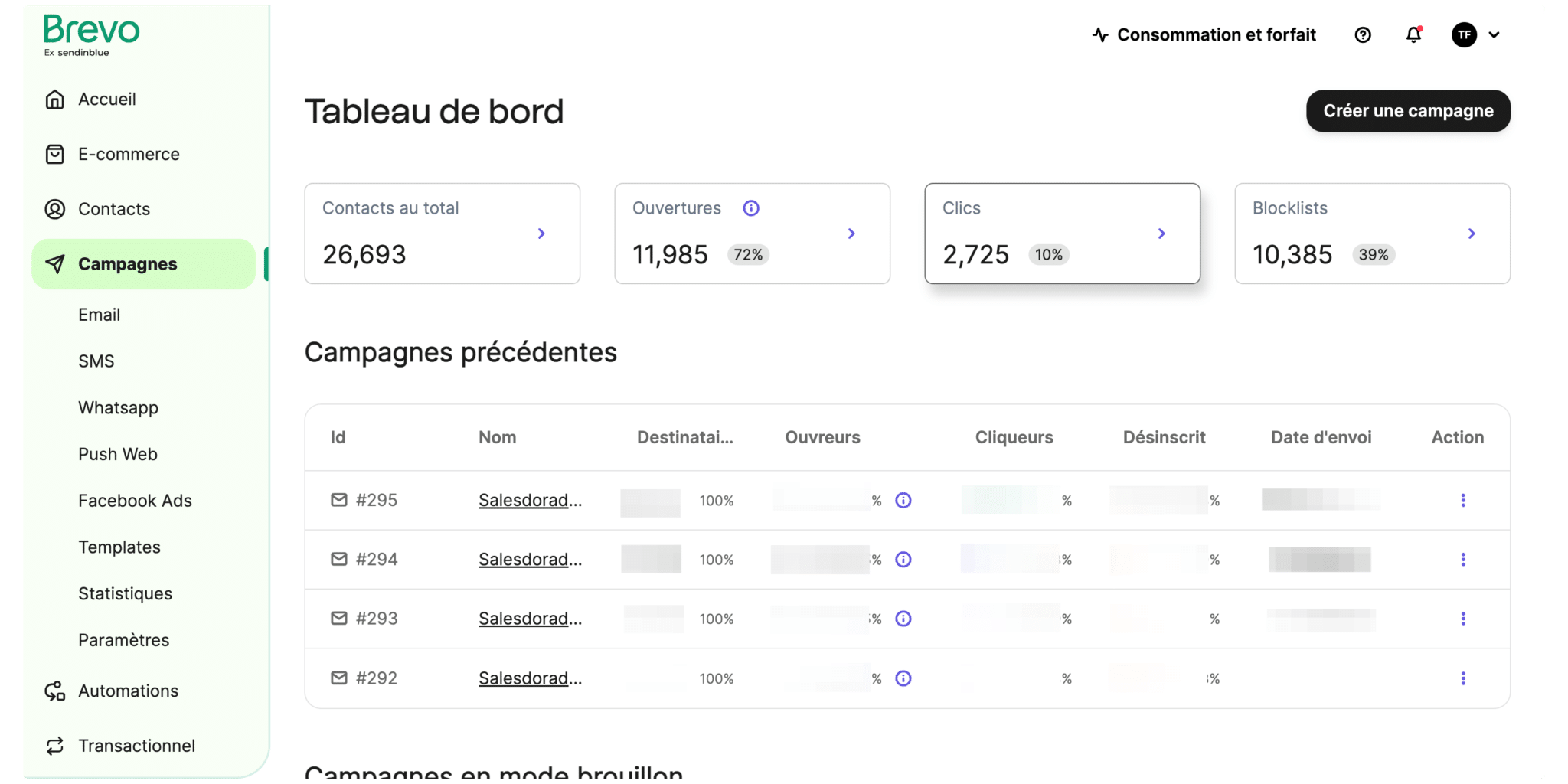 Brevo email marketing platform alternative to Mailchimp and Klaviyo