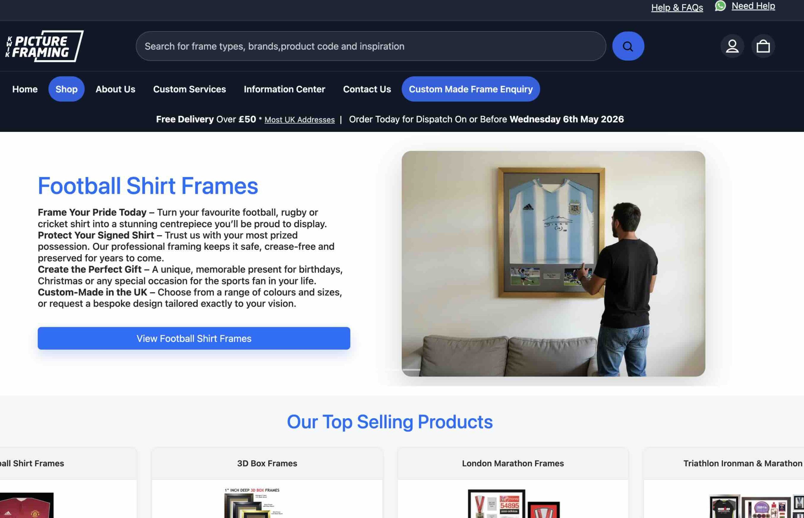 Kwik Picture Framing Bradford UK