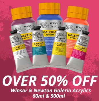 The Art Shop Skipton: Better Than Half Price - Galeria Acrylics
