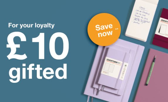 LEUCHTTURM1917: £10 off your next order (with code)