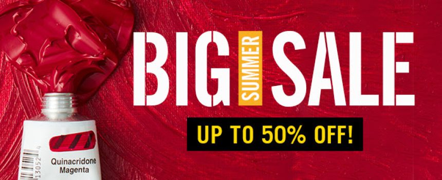Cass Art: Summer Sale now on! 