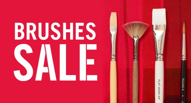 Cass Art: The Big Brush Sale!
