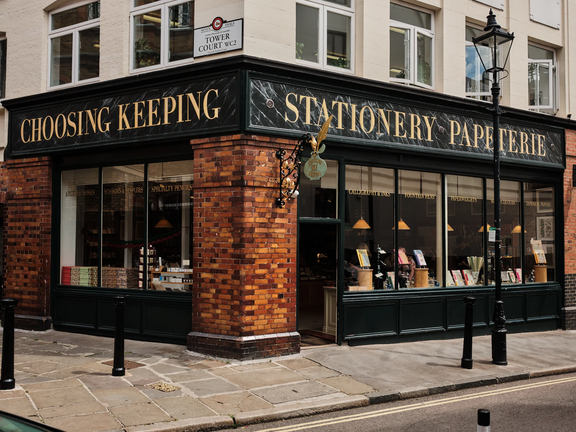 Choosing Keeping independent cute stationery London