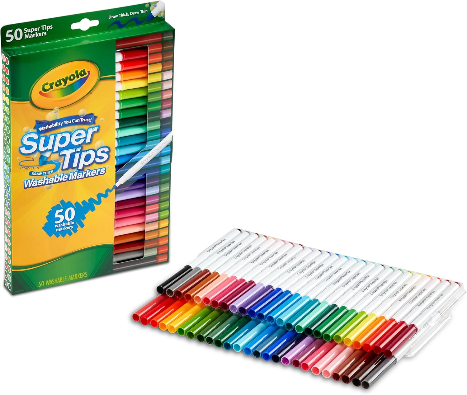 Crayola Supertips washable markers best art supplies ages 6-10 UK