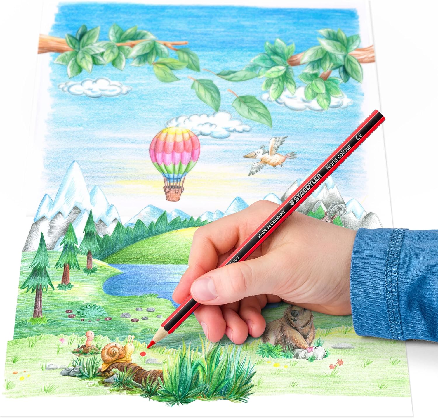 Staedtler Noris coloured pencils kids art supplies UK