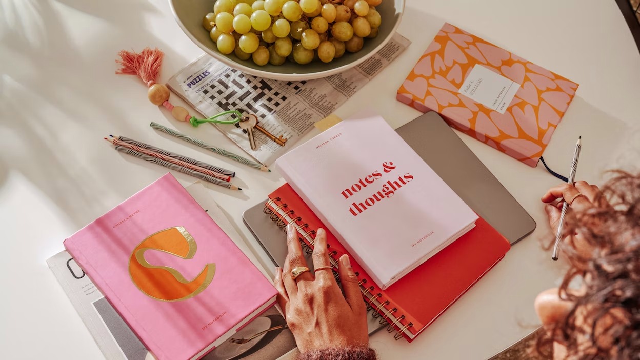 Papier cute stationery UK personalised notebooks
