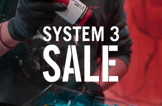 Cass Art: 40% off all System 3 Acrylic!