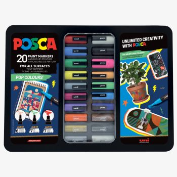 The Online Pen Company: FOMO Friday - POSCA Paint Marker Set - £34.99 - RRP £79.99