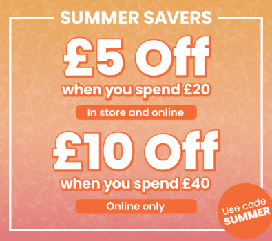 Hobbycraft: Get £5 off £20 or £10 off £40 (with code)