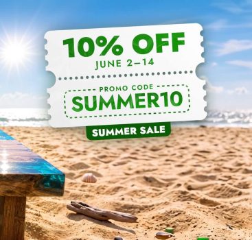 Craft Resin: 10% off everything — code SUMMER10