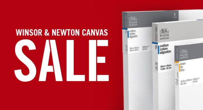Cass Art: Winsor & Newton Canvas Sale!