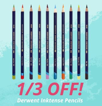 The Art Shop Skipton: Derwent Inktense Pencils - 1/3 Off!