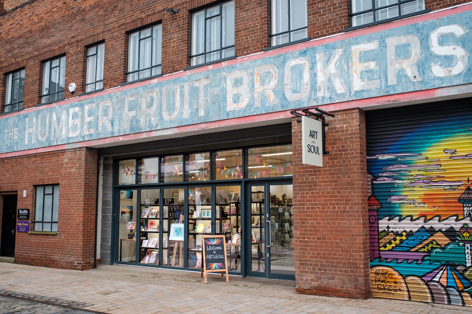 Art and Soul Hull Humber Street independent gallery shop