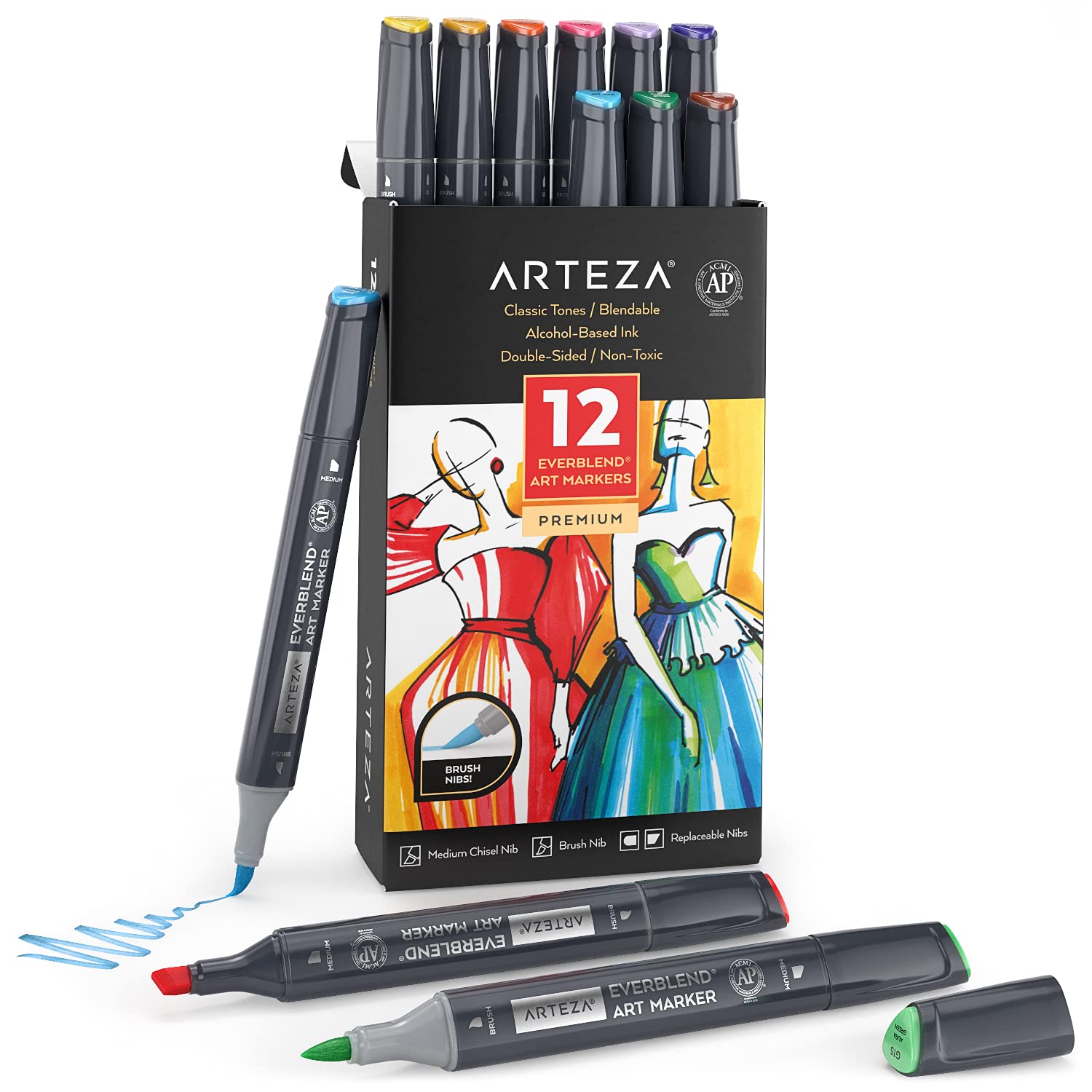 Arteza alcohol markers budget beginner UK