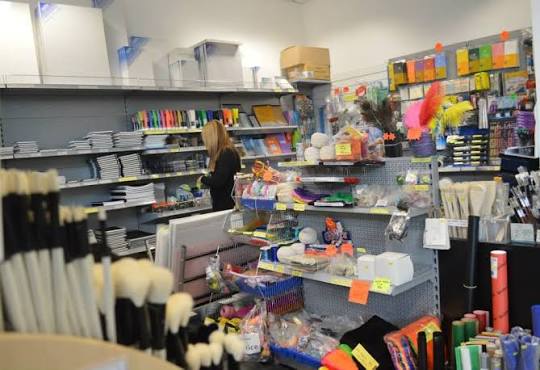 Eldon Art Shop University of Portsmouth art materials