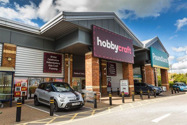 Hobbycraft Exeter art and craft superstore