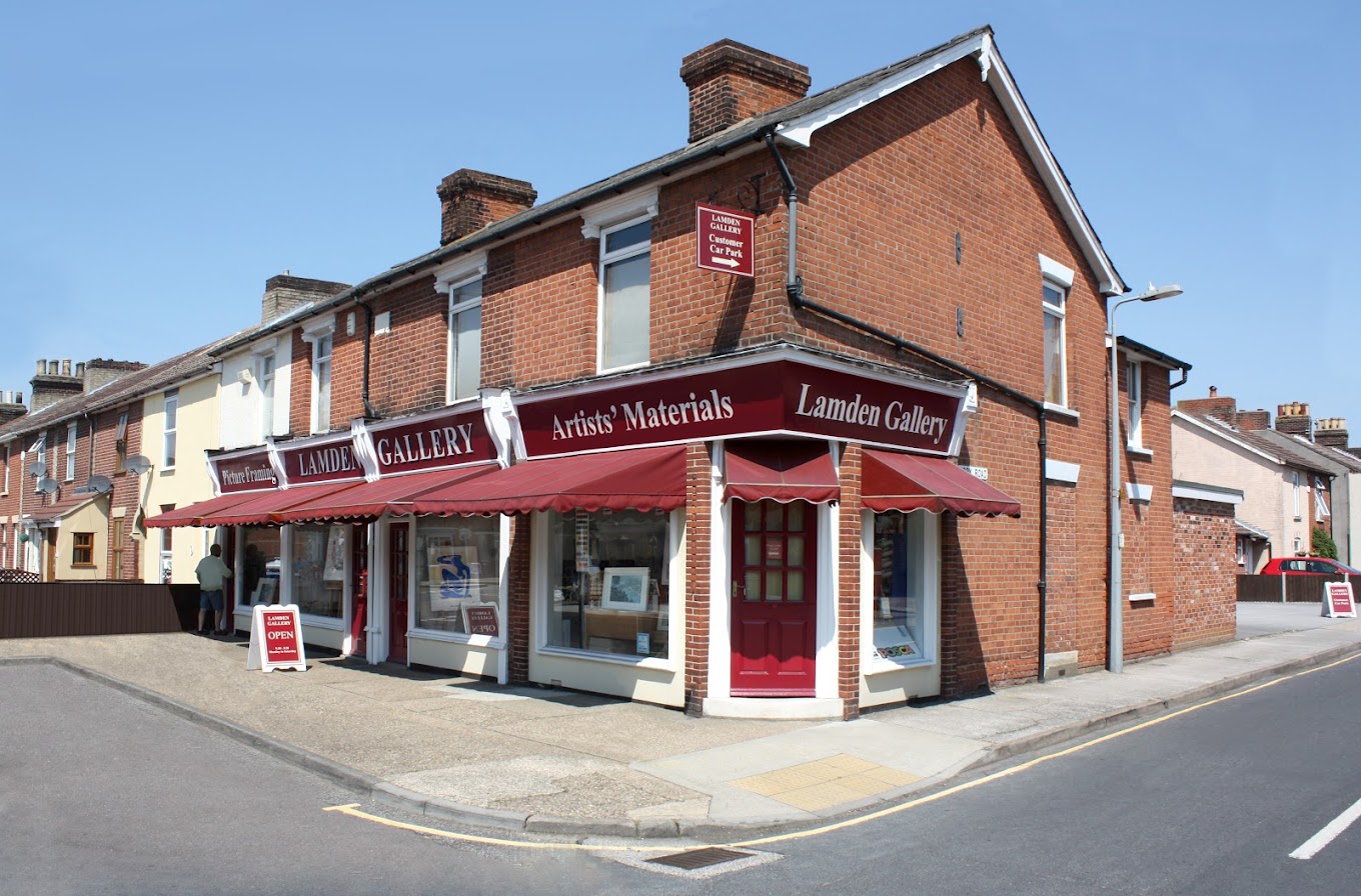 Lamden Gallery Ipswich premium art materials framing prints