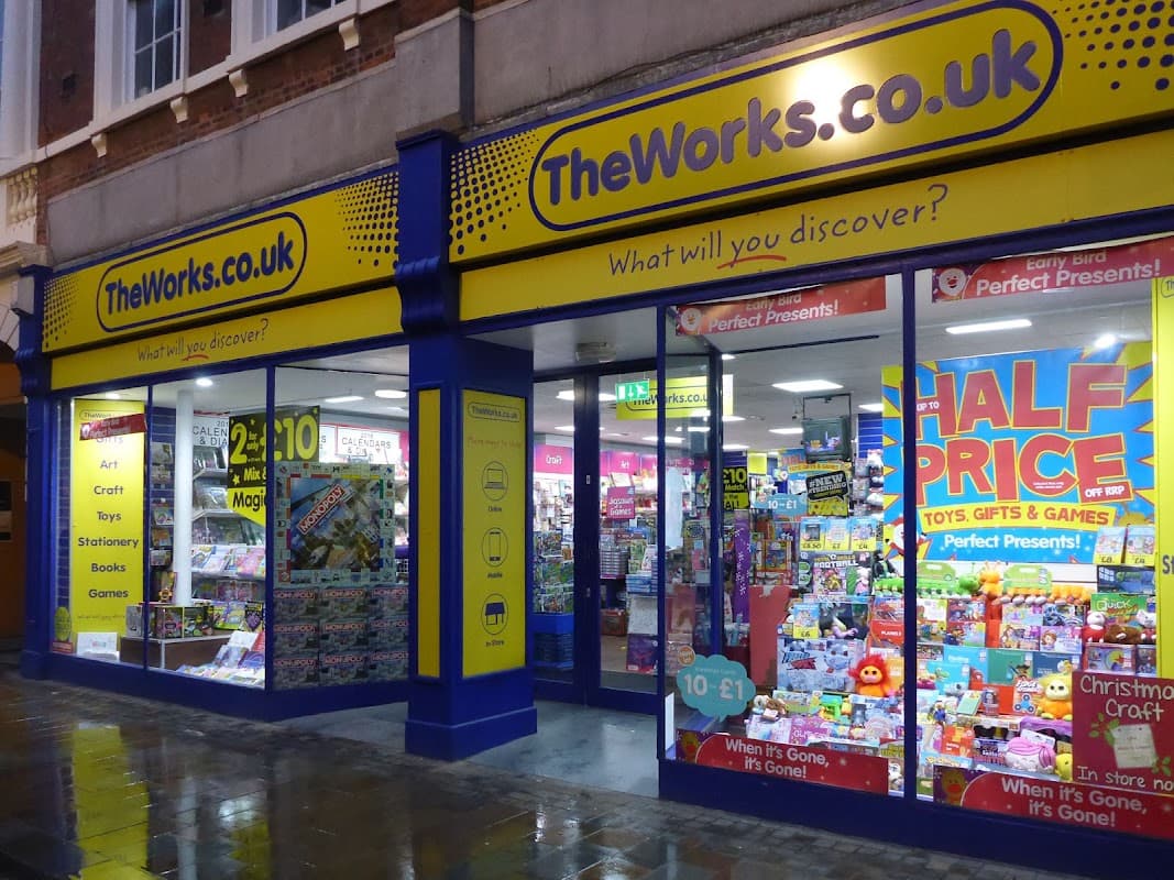 The Works Hull art and craft supplies