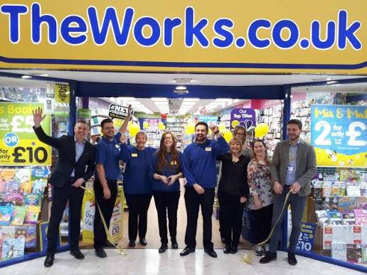 The Works Swansea art supplies craft store