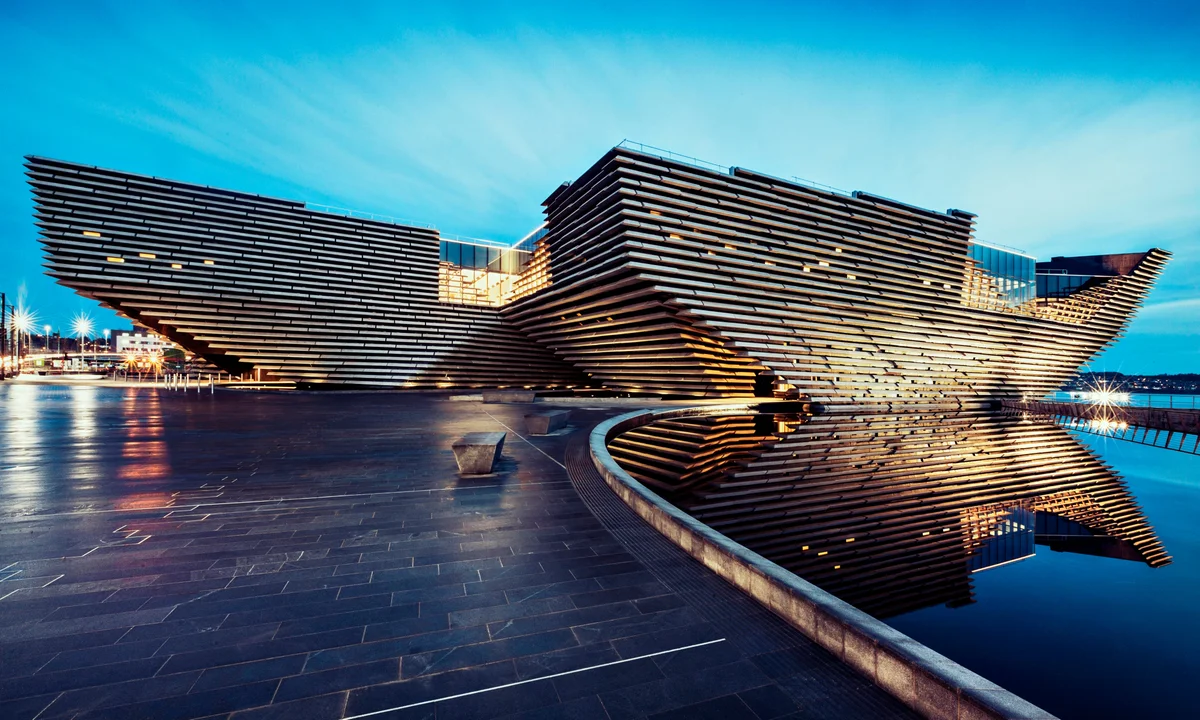 V&A Dundee waterfront museum design Scotland