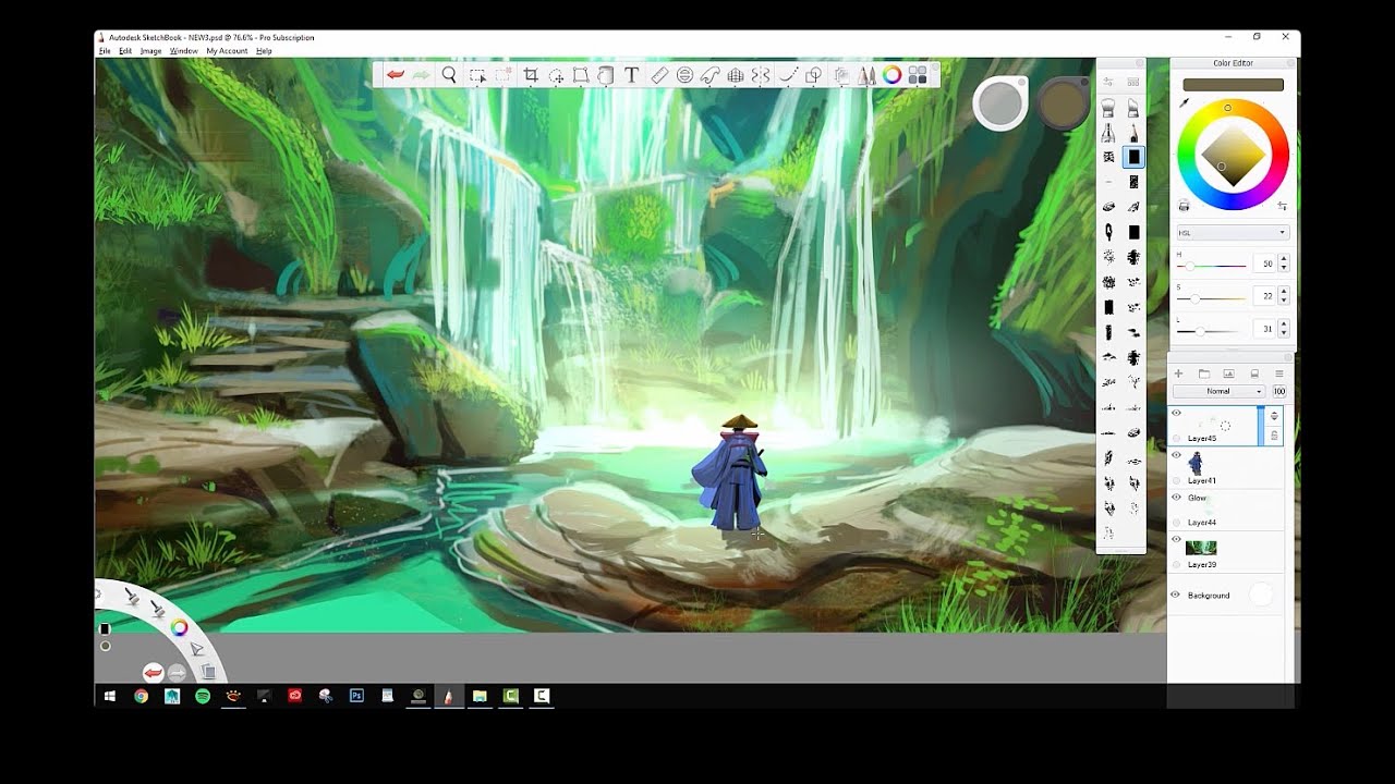 Autodesk Sketchbook free digital art software