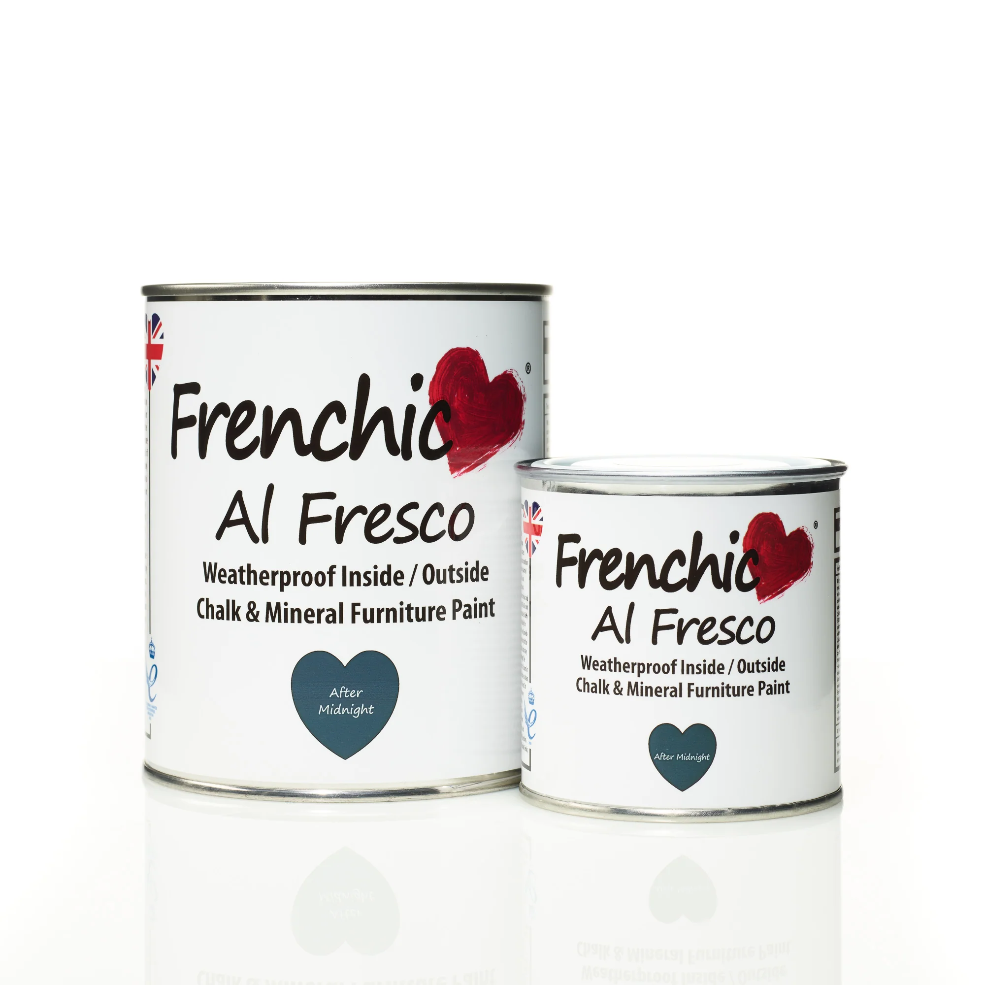 Tins of Frenchic paint