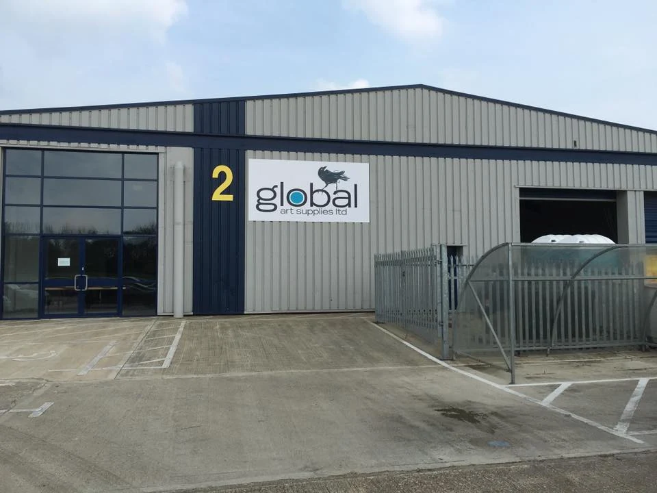 Global Art Supplies warehouse Wiltshire