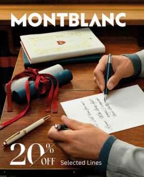 The Pen Shop: 20% Off Selected Montblanc Lines