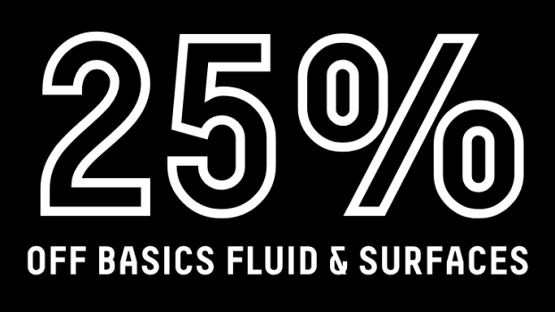 Liquitex: Save 25% on BASICS Fluid & Surfaces