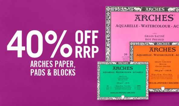 Cass Art: Save on Arches Paper, Pads & Blocks