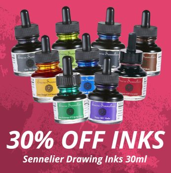 The Art Shop Skipton: Sennelier Drawing Inks - Now 30% Off