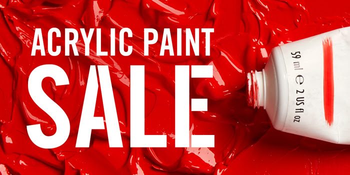 Cass Art: Acrylic Sale!