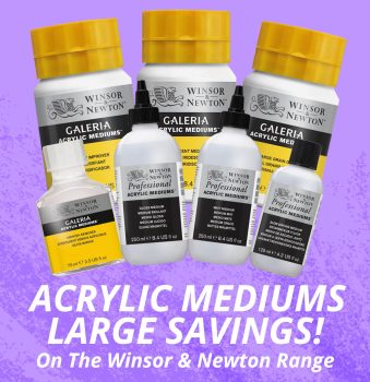 The Art Shop Skipton: Winsor & Newton Acrylic Mediums - Large Savings