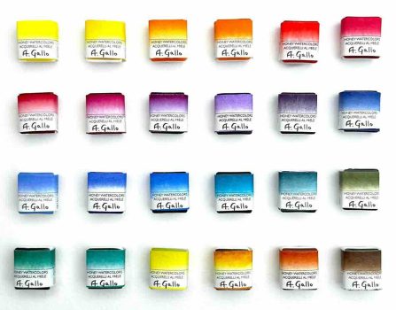 A. Gallo: Watercolor Pans Sale. All pans 15% off!